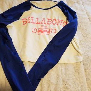 Nwt billabong swimming  woman's shirt large